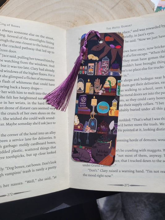 Witches bookcase bookmark